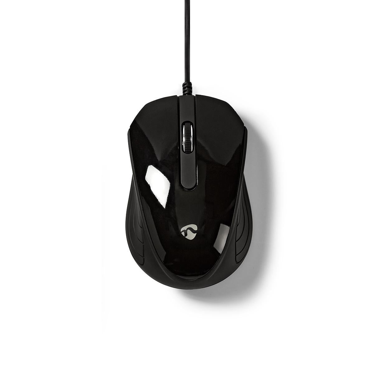 Wired Mouse | DPI: 1200 dpi | Number of buttons: 3 | Right and left handed | 1.50 m | Silent mouse