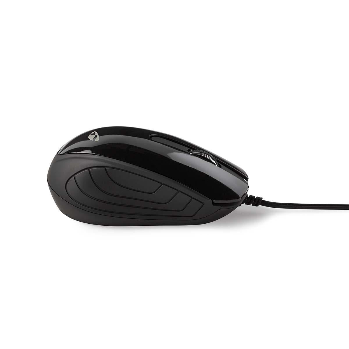 Wired Mouse | DPI: 1200 dpi | Number of buttons: 3 | Right and left handed | 1.50 m | Silent mouse