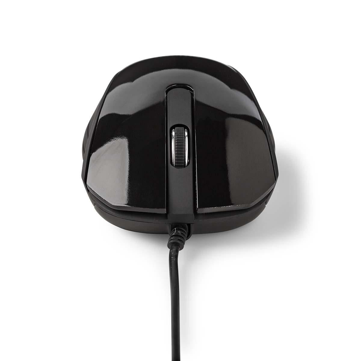 Wired Mouse | DPI: 1200 dpi | Number of buttons: 3 | Right and left handed | 1.50 m | Silent mouse