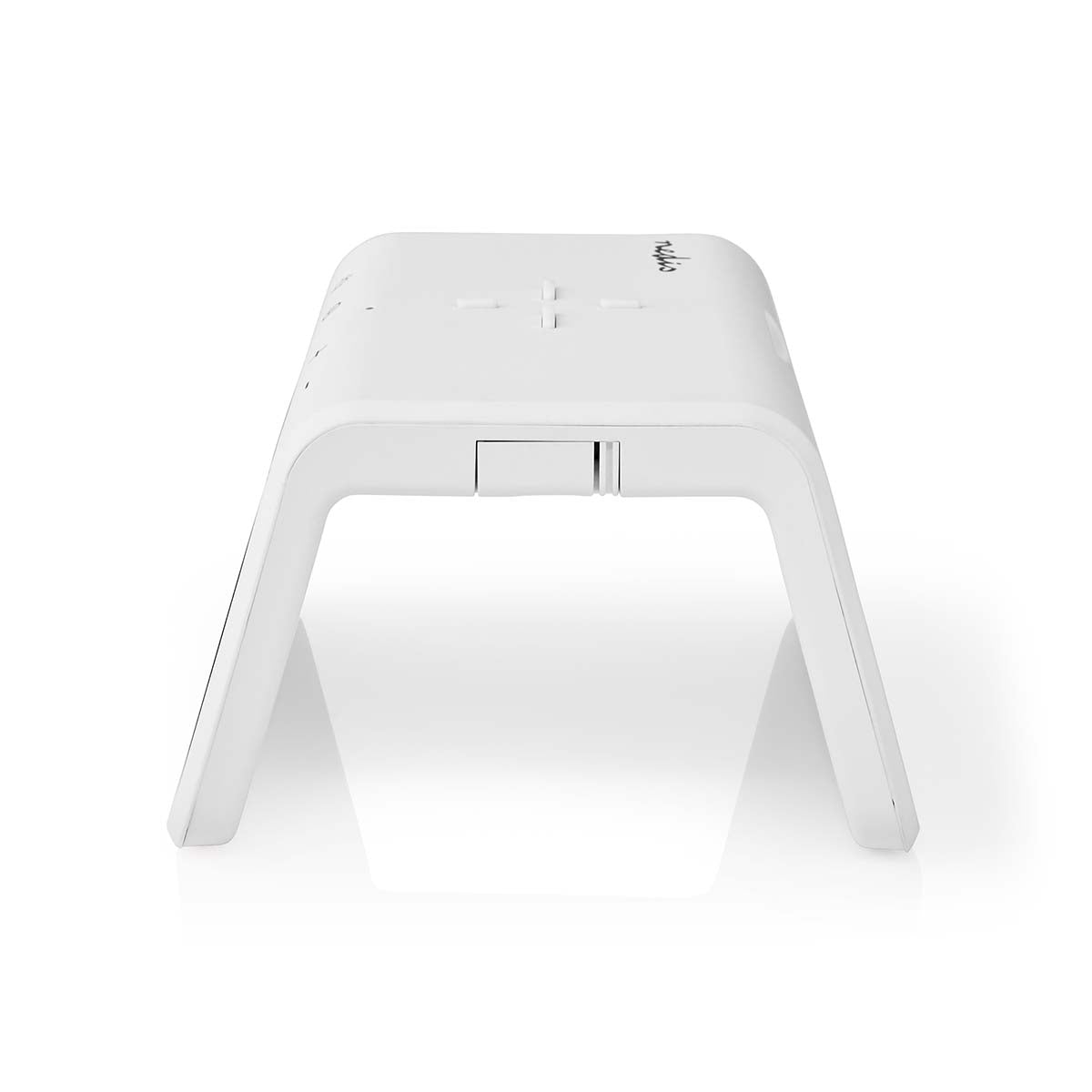 Wireless Charger for Alarm Clock | Qi certified | 5 / 7.5 / 10 / 15 W | USB A Male | Night lamp | 2 Alarm times | Snooze function