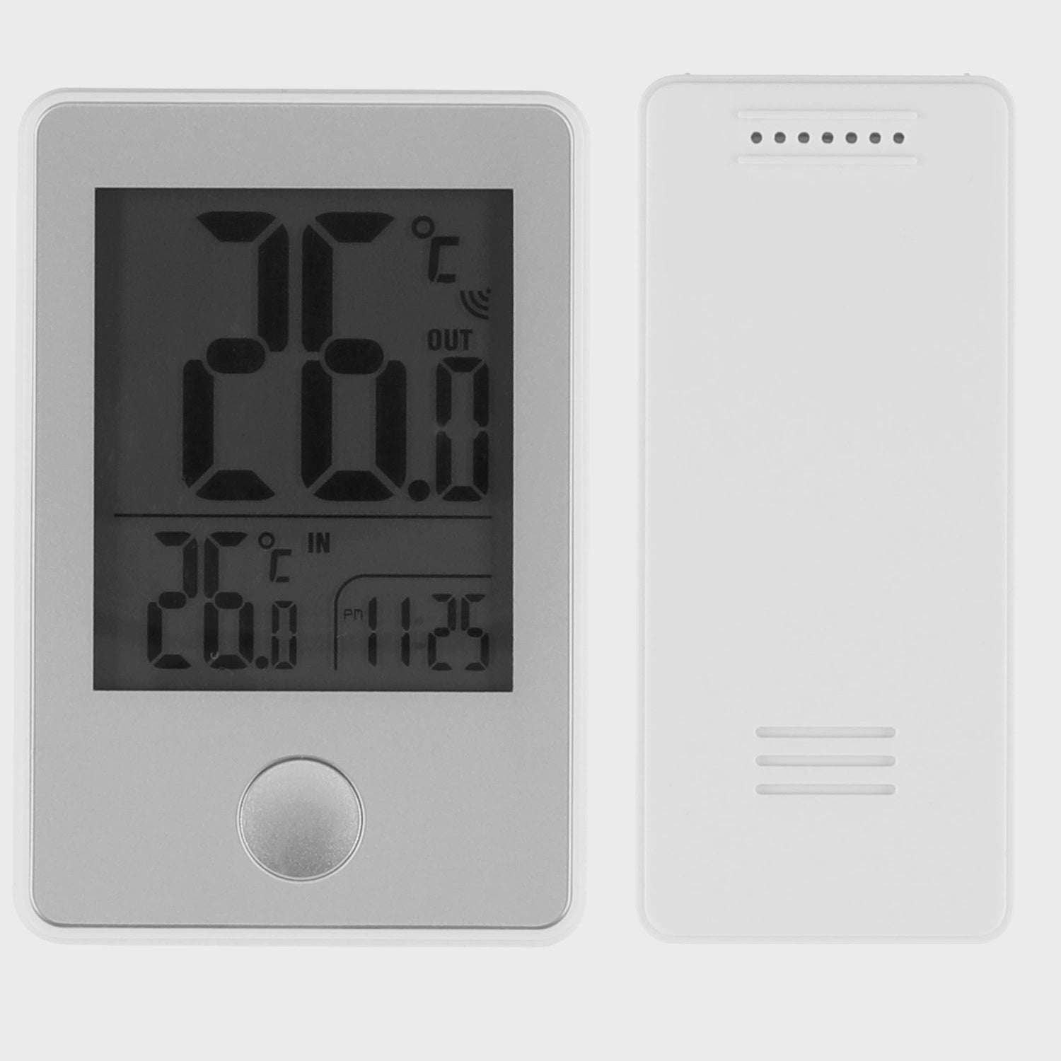 Wireless Digital Indoor/Outdoor Thermometer with Clock