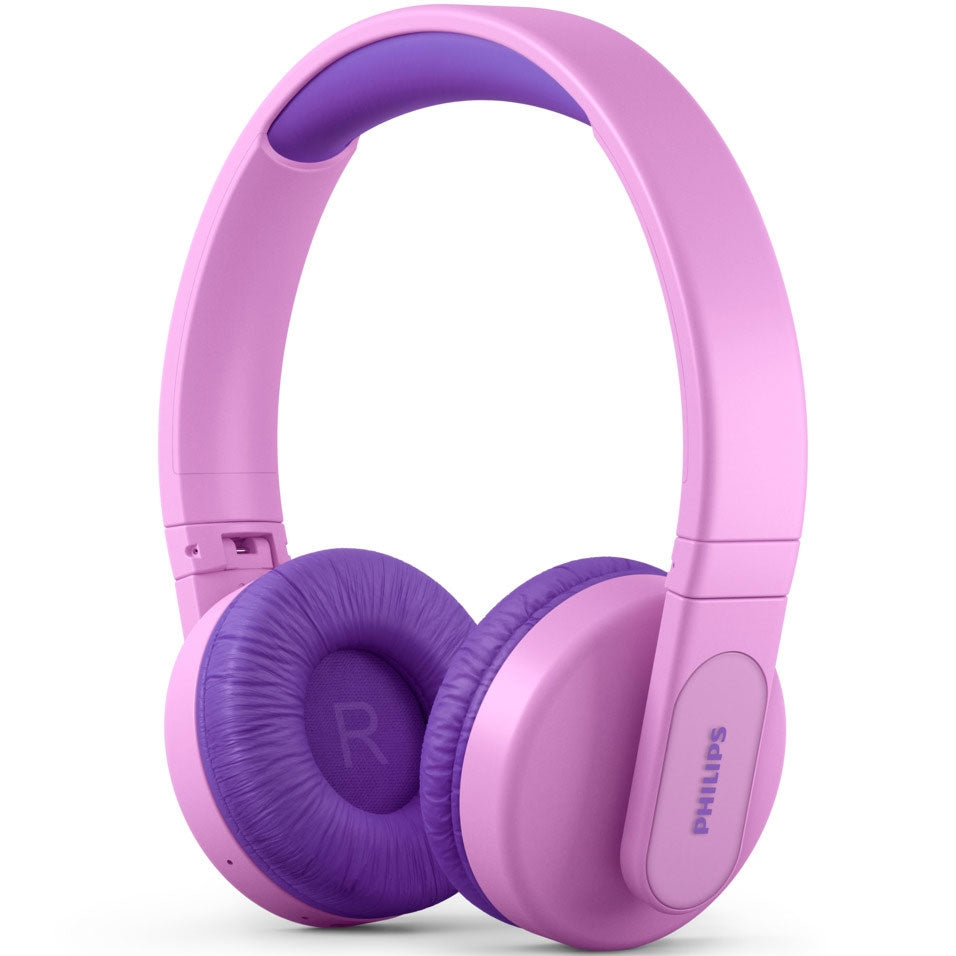 Wireless On-ear headphones for children Pink