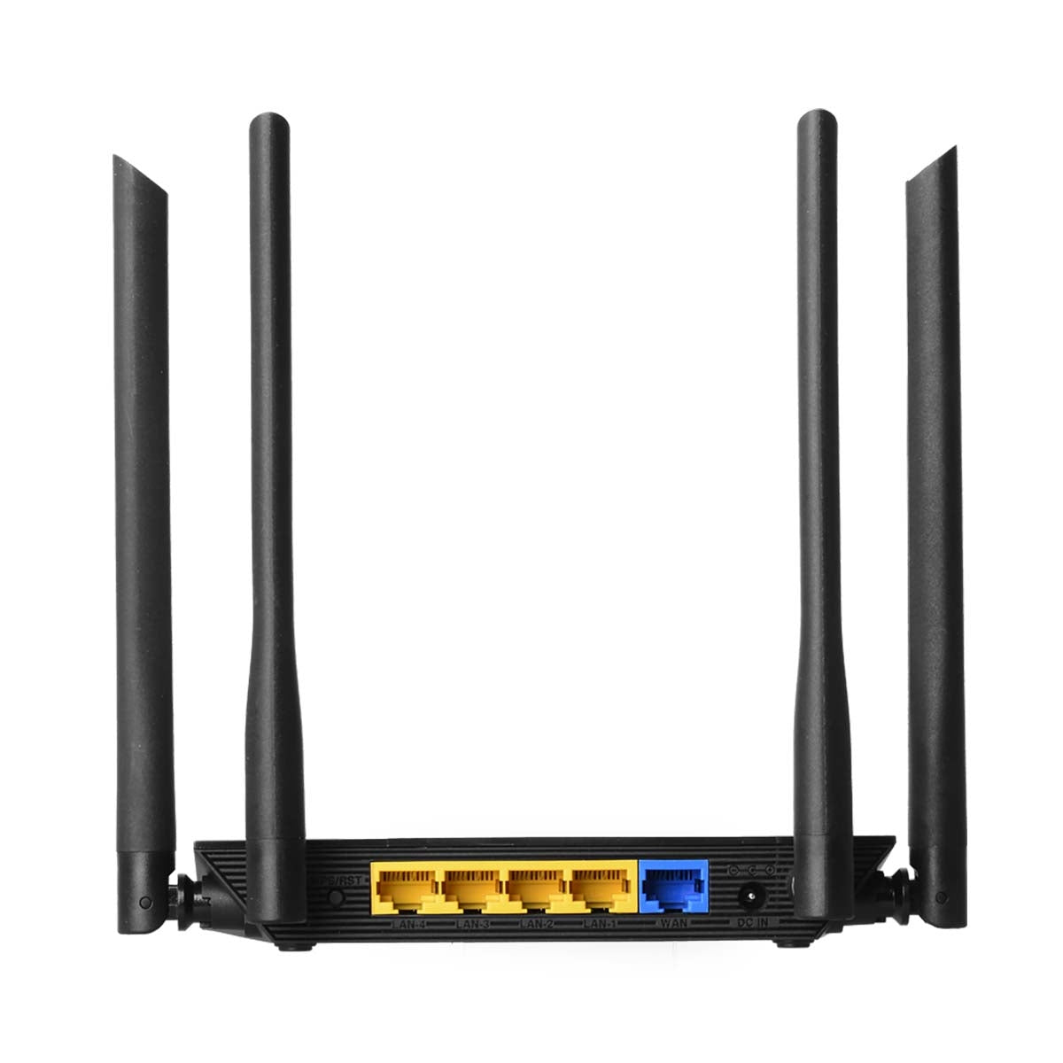 Wireless Router AC1200 2.4/5 GHz (Dual Band) 10/100 Mbit Black