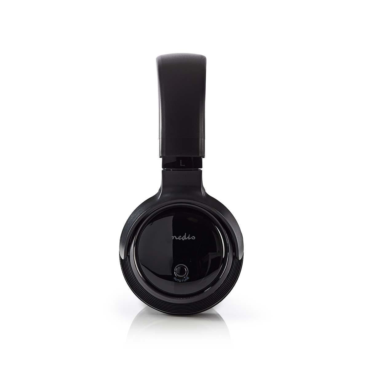 Wireless TV Headphones | RF | On-Ear | Maximum battery life: 11 hours | 100 m | Digital Audio | Battery dock | Black