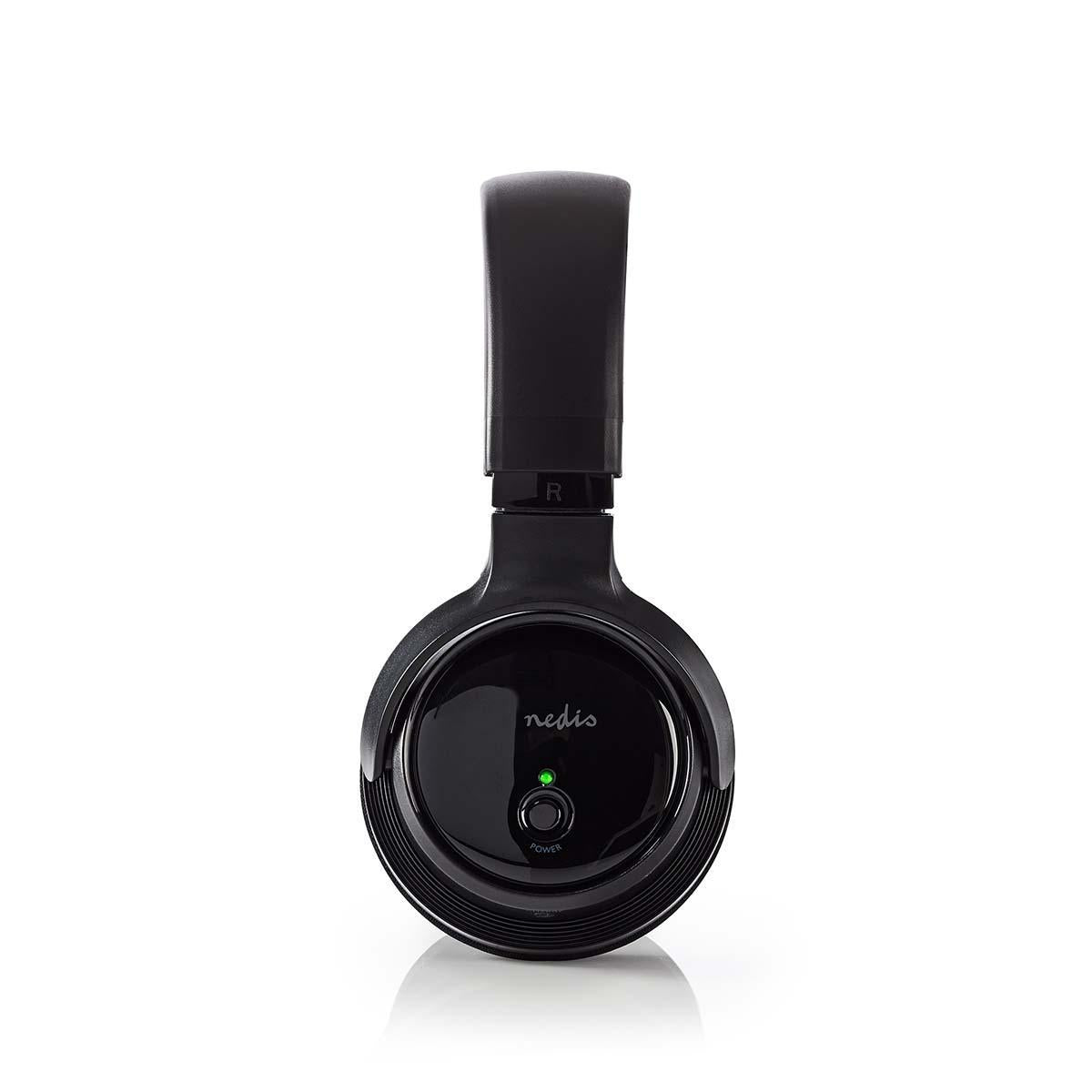 Wireless TV Headphones | RF | On-Ear | Maximum battery life: 11 hours | 100 m | Digital Audio | Battery dock | Black