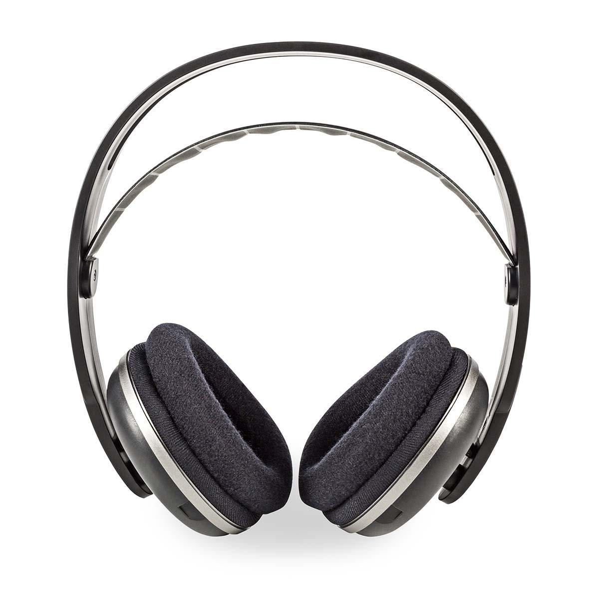 Wireless TV Headphones | RF | Over-Ear | Maximum battery life: 11 hours | 100 m | Digital Audio | Battery dock | Silver / Black