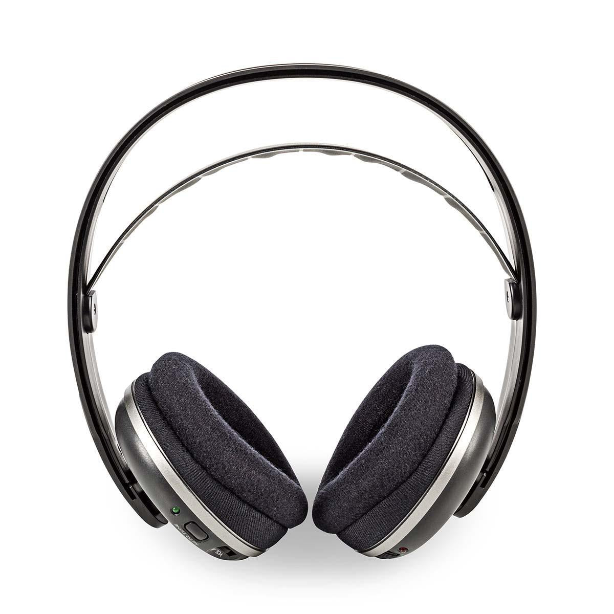Wireless TV Headphones | RF | Over-Ear | Maximum battery life: 11 hours | 100 m | Digital Audio | Battery dock | Silver / Black