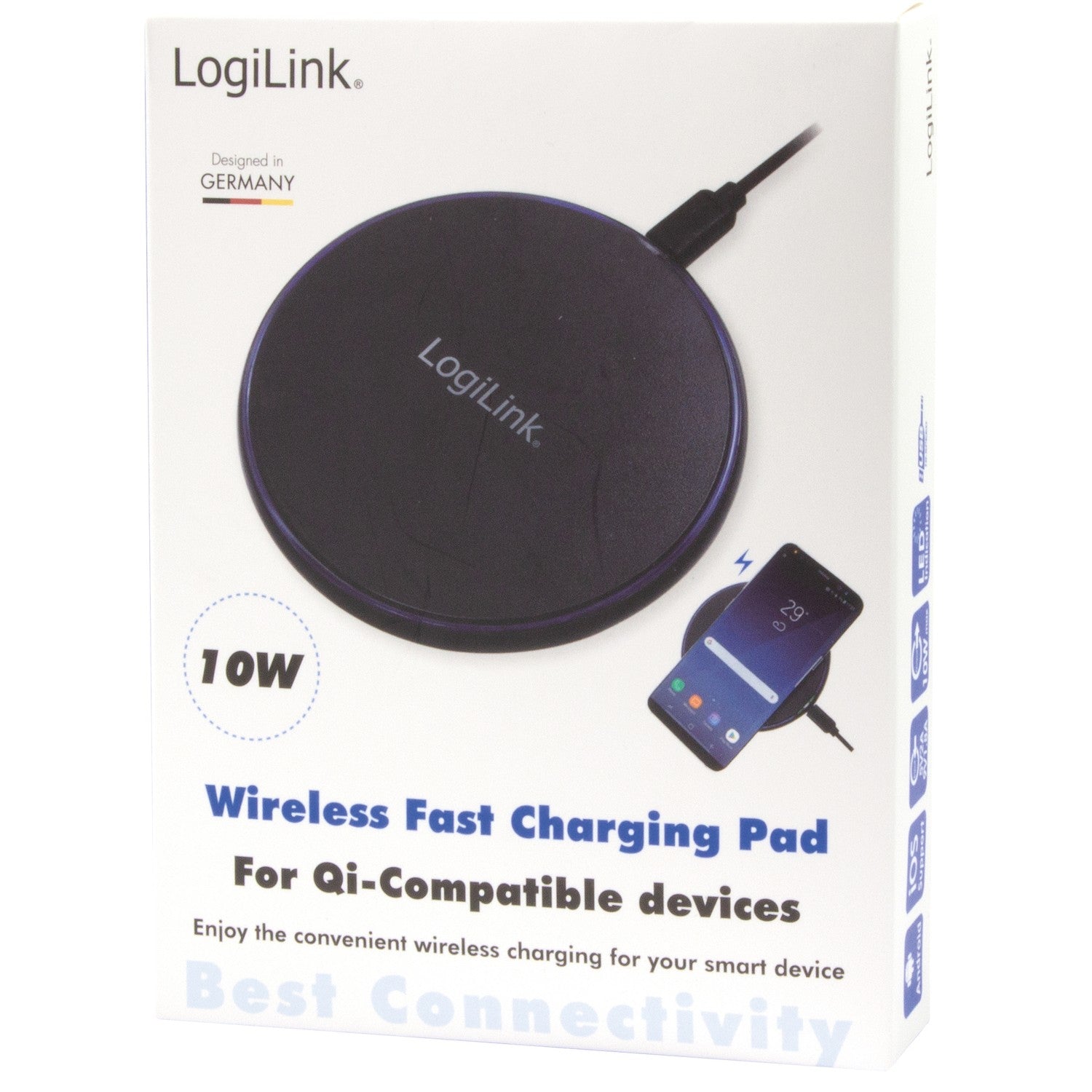Wireless charger Qi 10W Fast charge