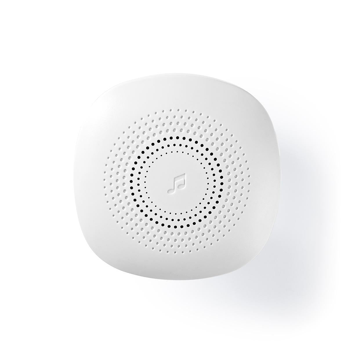 Wireless doorbell | Power adapter | 220 - 240 V AC 50 Hz | 1x CR2032 | Volume: 80 dB | Signal range: 100 m | Adjustable volume | 36 Melodies | 1 Recipient | White