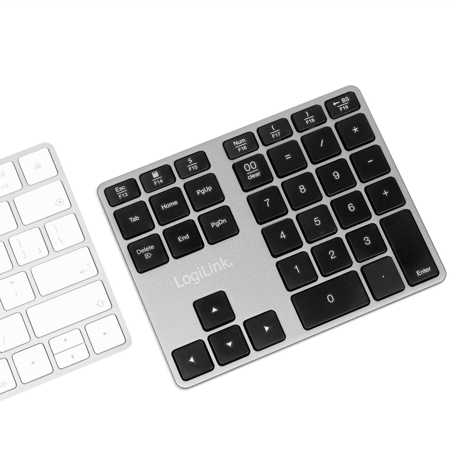 Wireless numeric keyboard with arrow keys