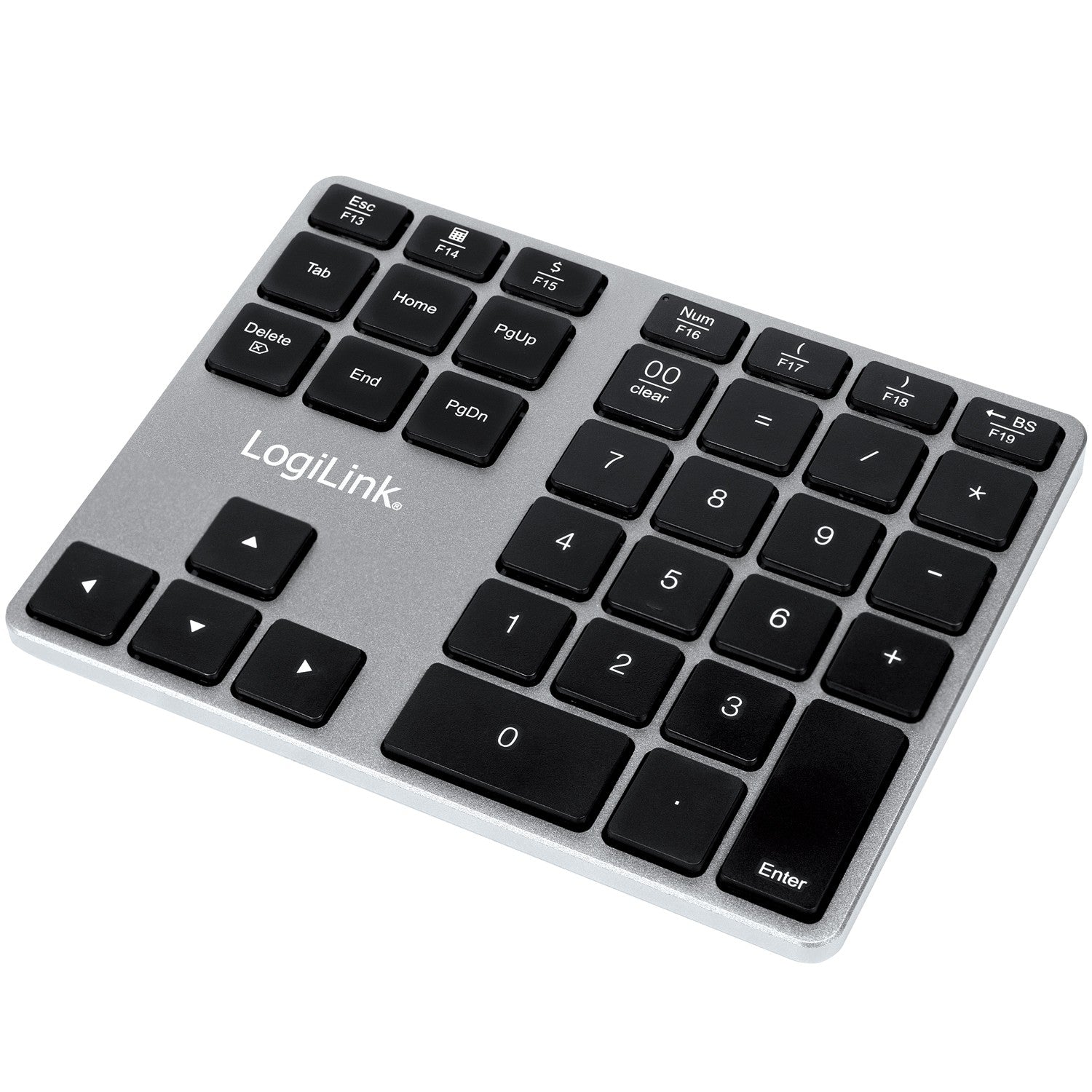 Wireless numeric keyboard with arrow keys