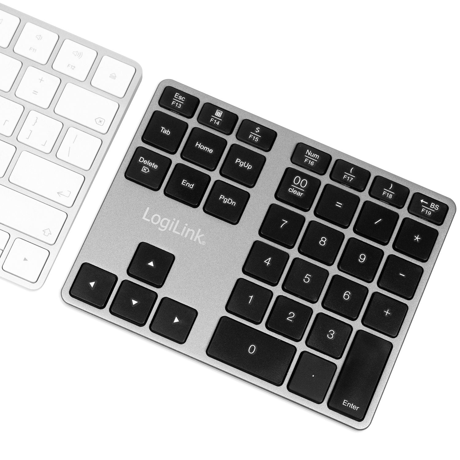 Wireless numeric keyboard with arrow keys