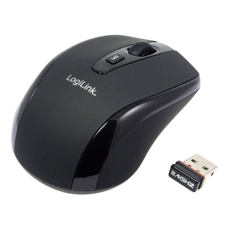Wireless optical mouse 3 buttons