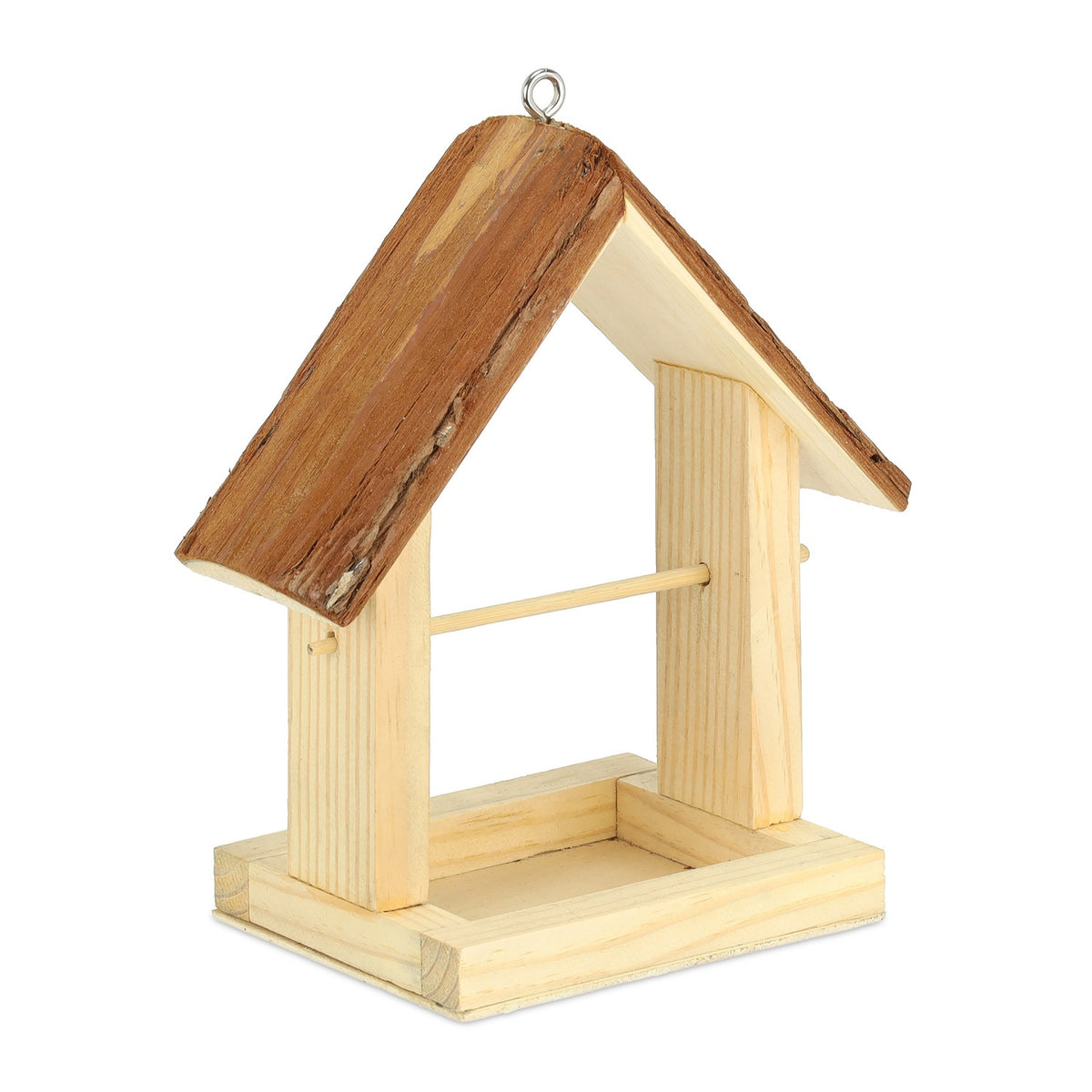 Wooden Bird Feeder