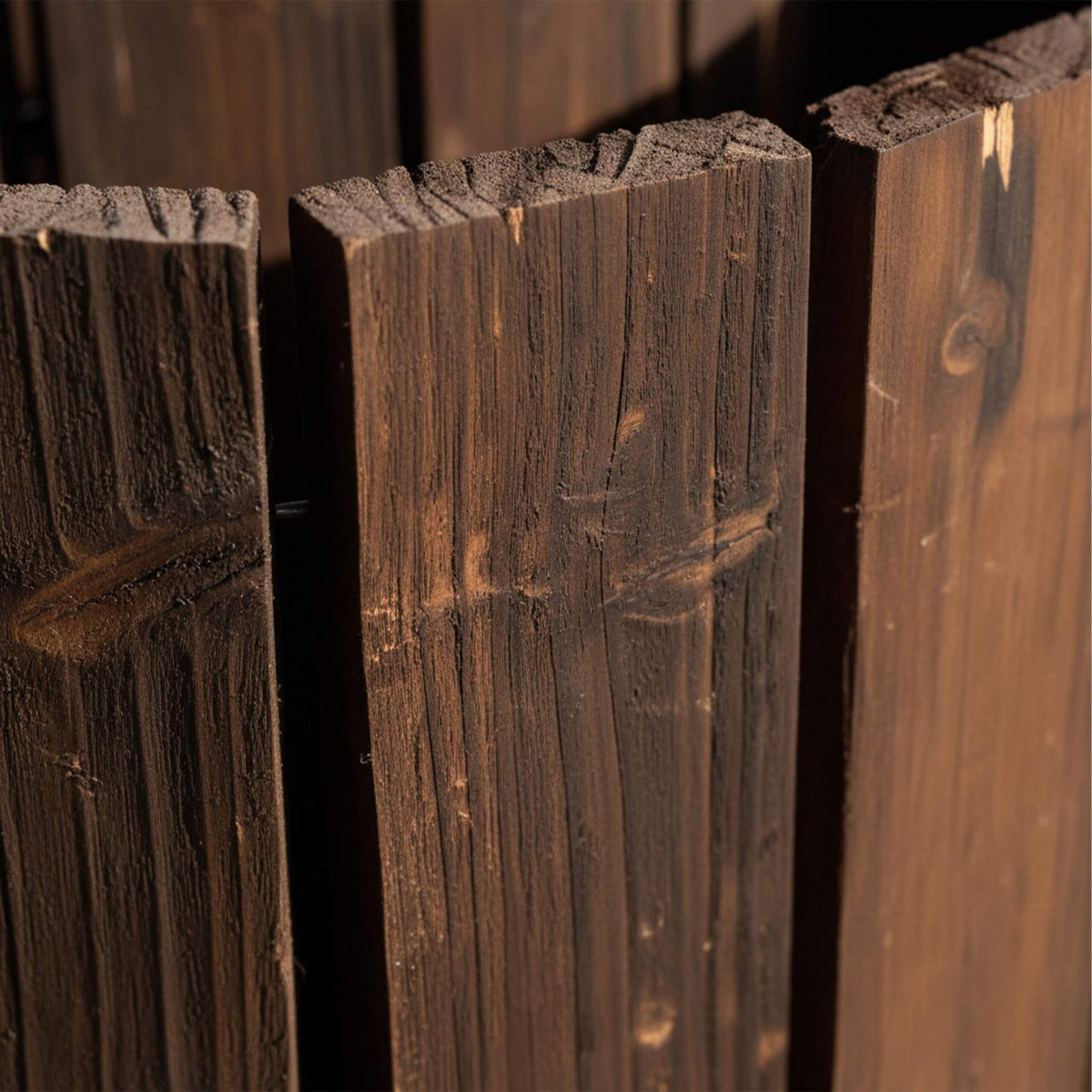 Wooden Garden Edging, Flexible, Weather-Resistant