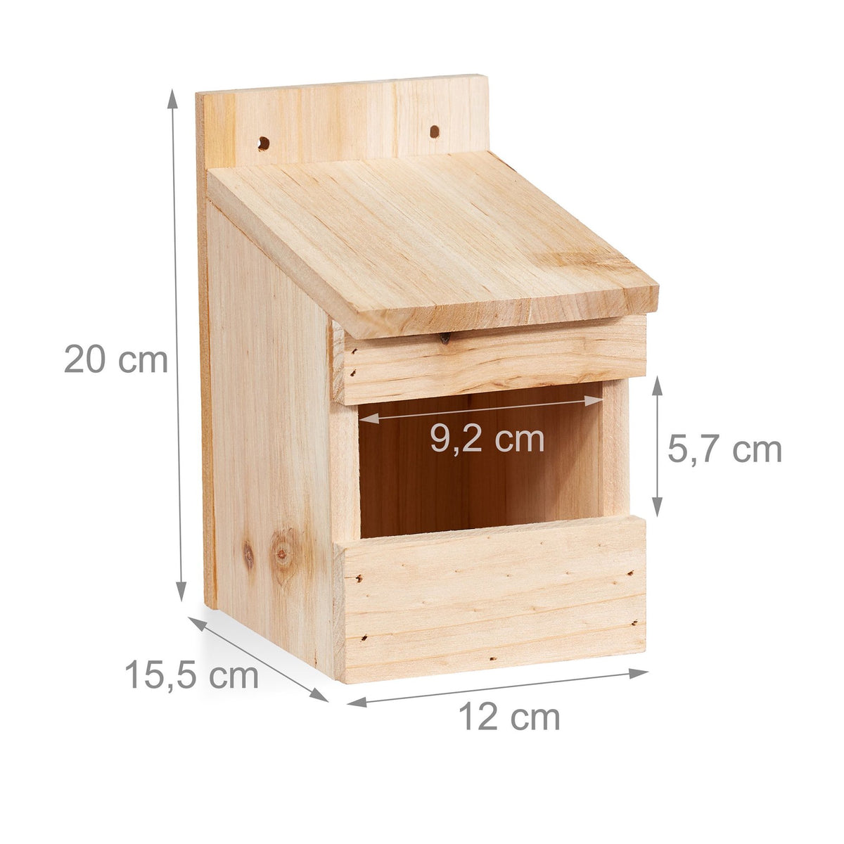 Wooden Rockhouse Nesting Box