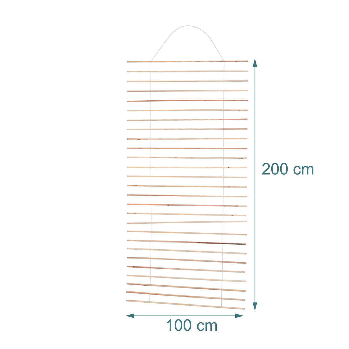 Wooden Trellis 200x100 cm for Privacy and Plants