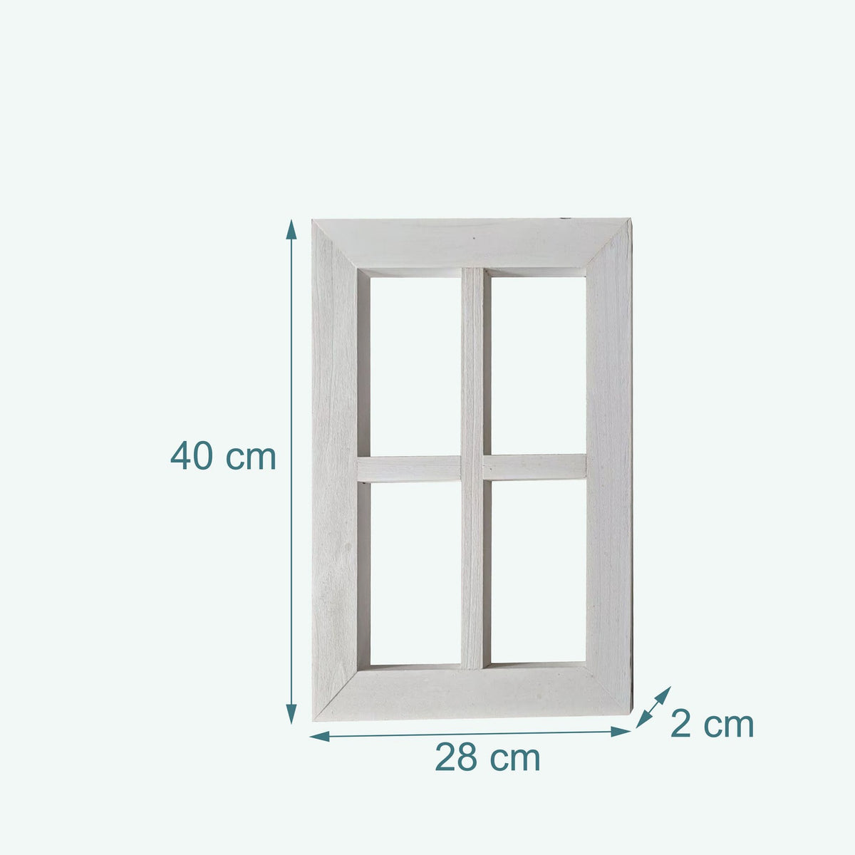 Wooden Window Frames, Set of 2 – Rustic Decor