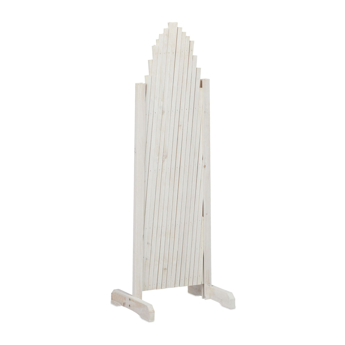 Wooden climbing support, extendable