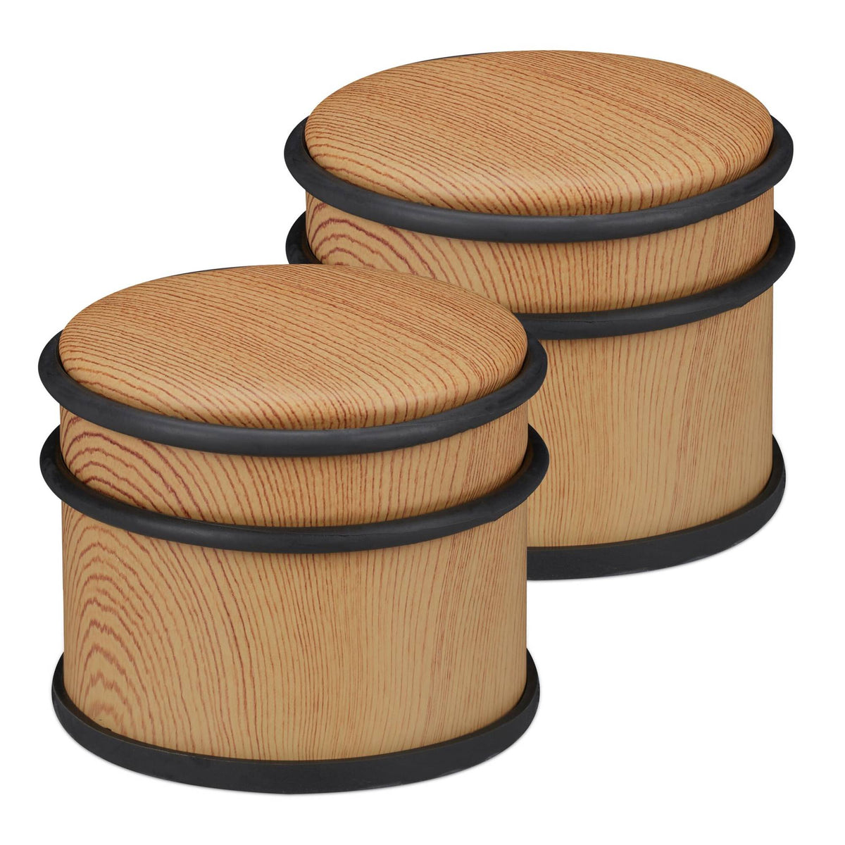 Wooden door stopper - set of 2