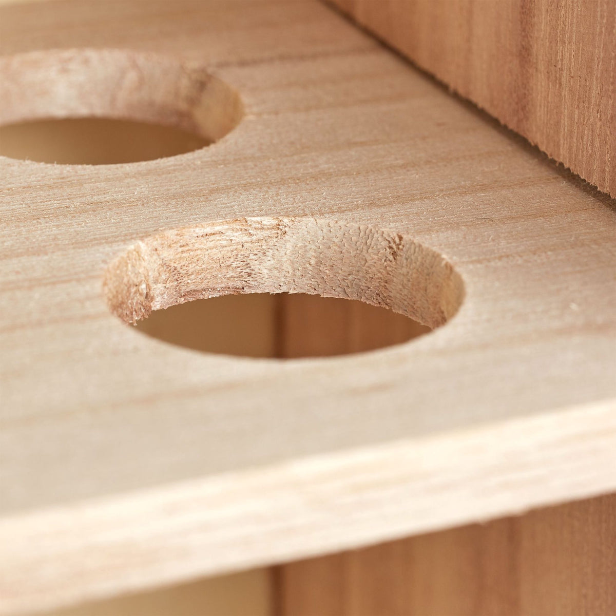 Wooden egg cabinet