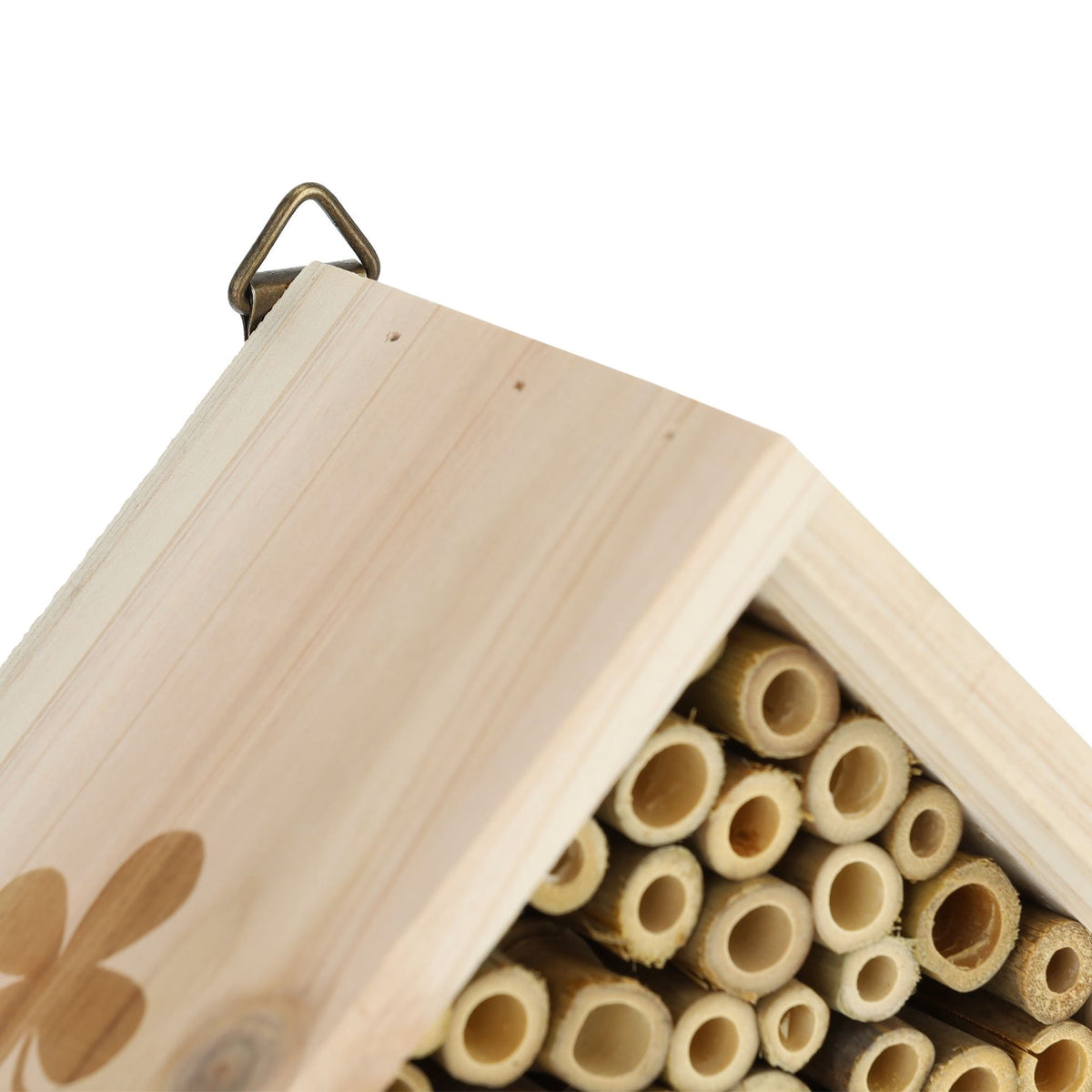 Wooden insect hotel