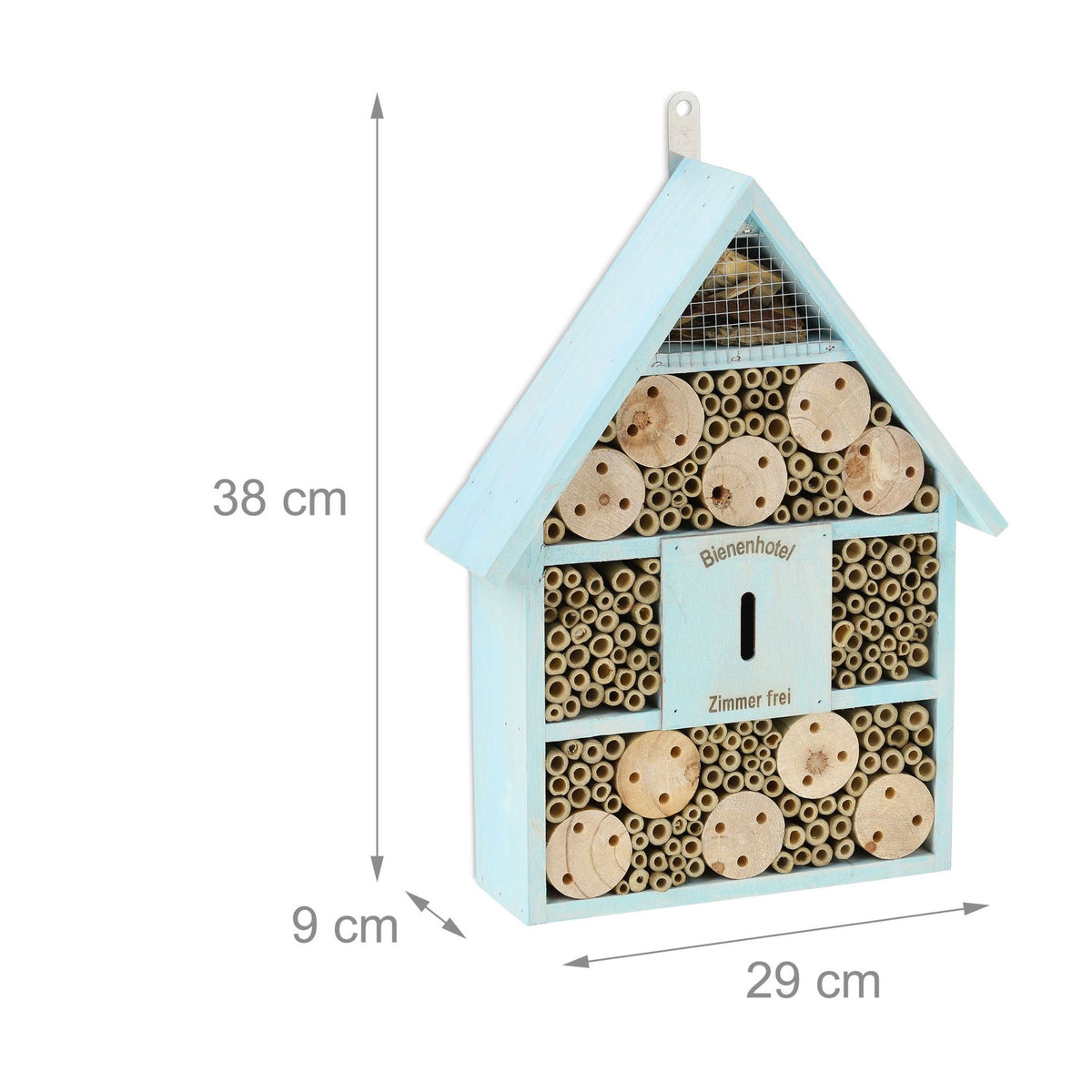 Wooden insect hotel