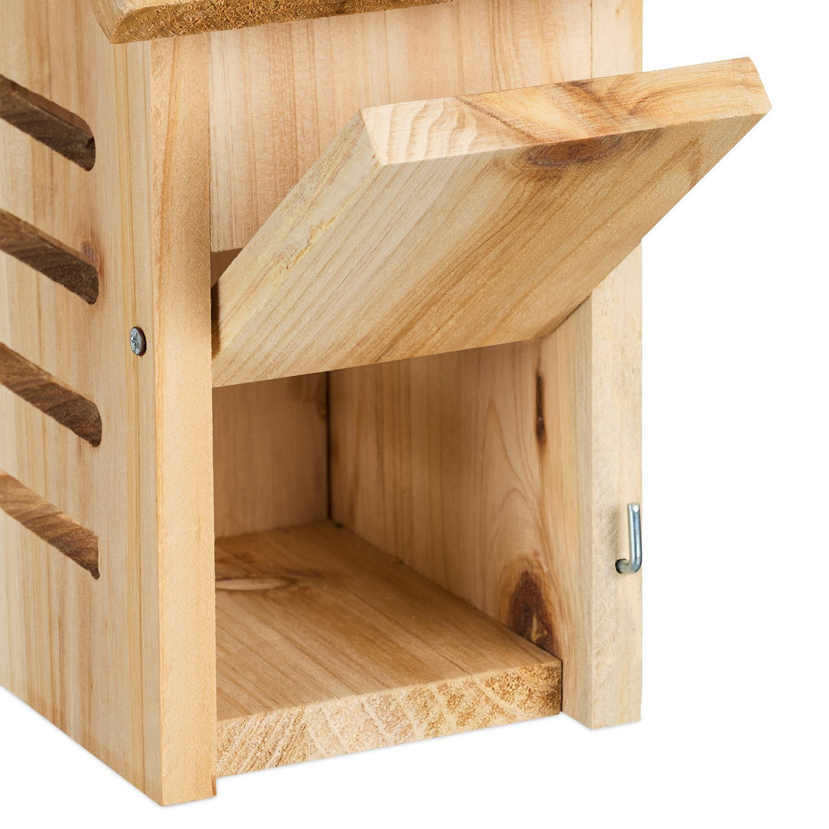 Wooden ladybug house