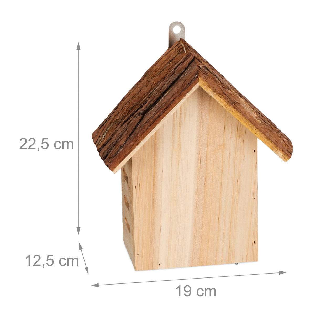 Wooden ladybug house