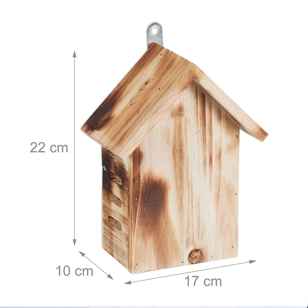 Wooden ladybug house