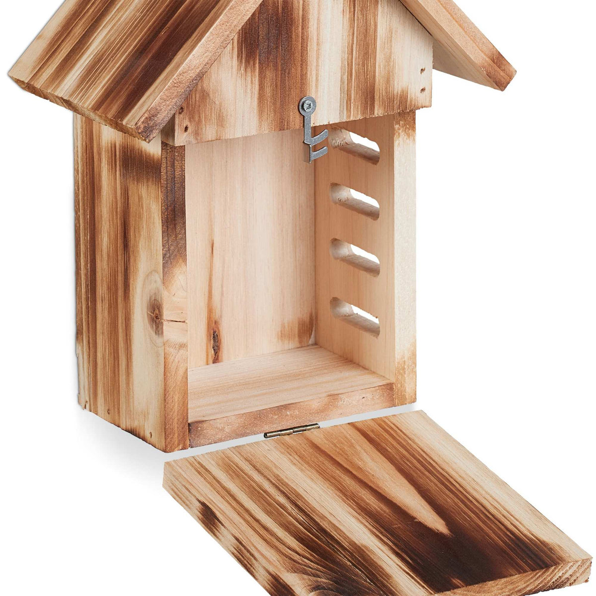 Wooden ladybug house