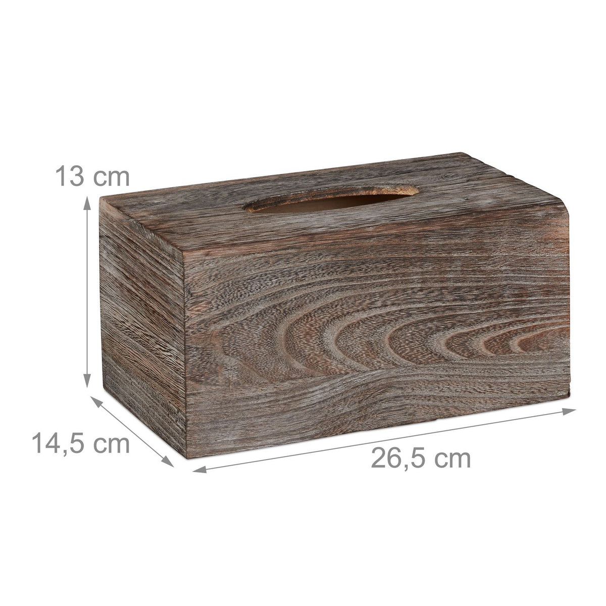 Wooden napkin holder