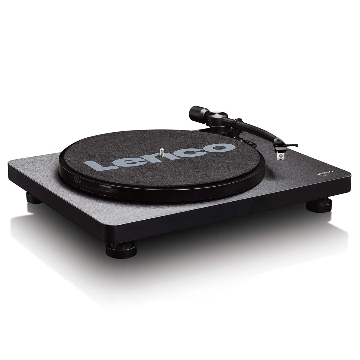 Wooden turntable with MMC Cartridge and PC Encoding Black