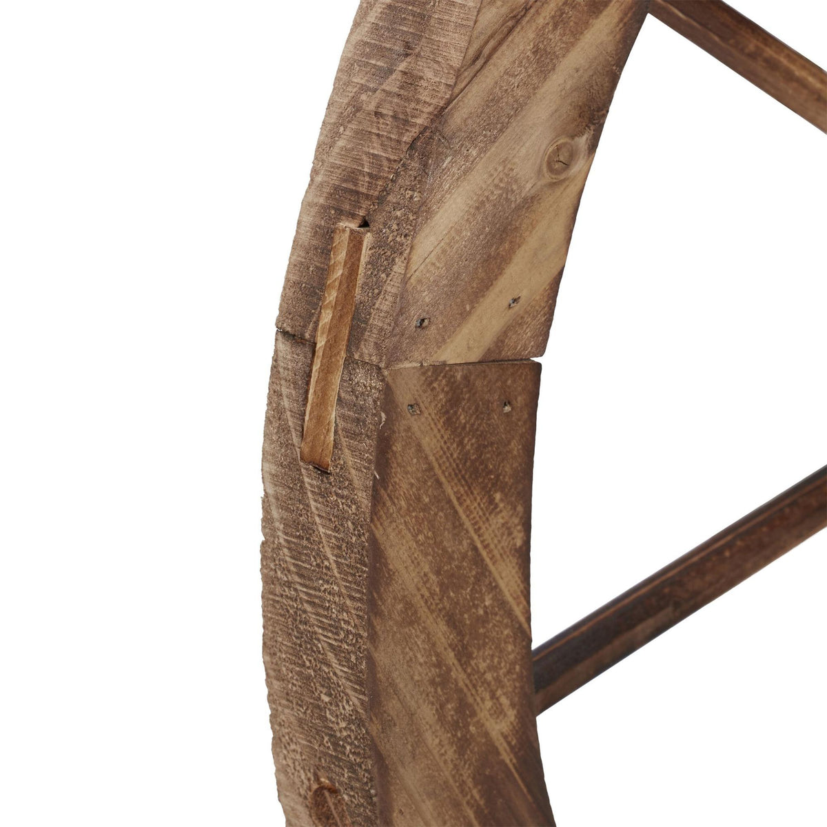 Wooden wagon wheels - set of 3