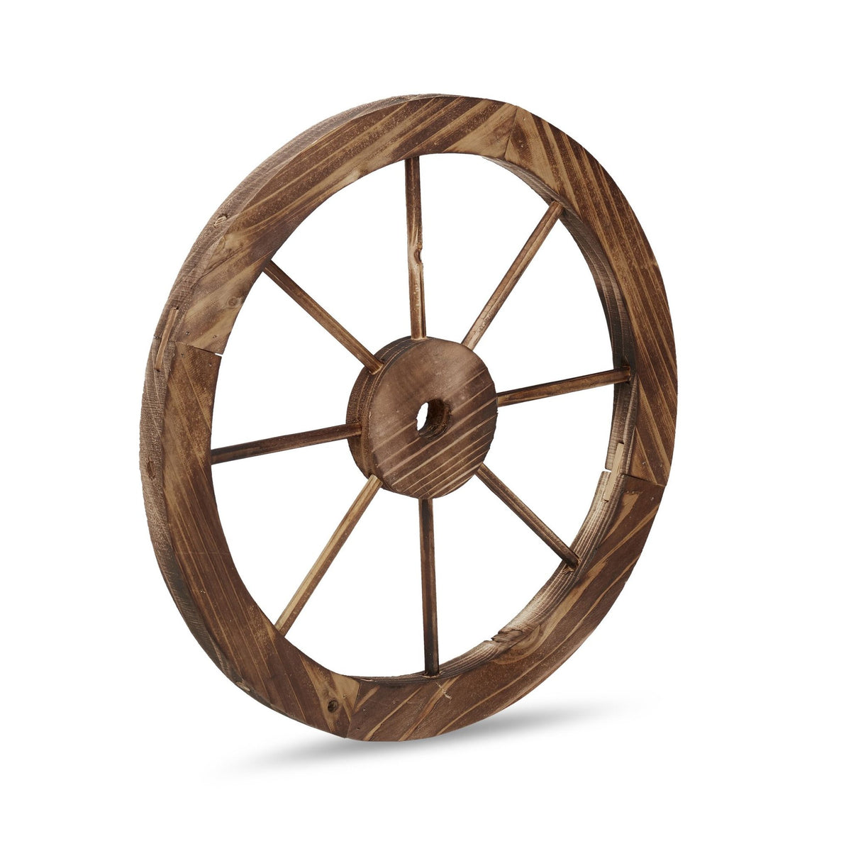 Wooden wagon wheels - set of 3