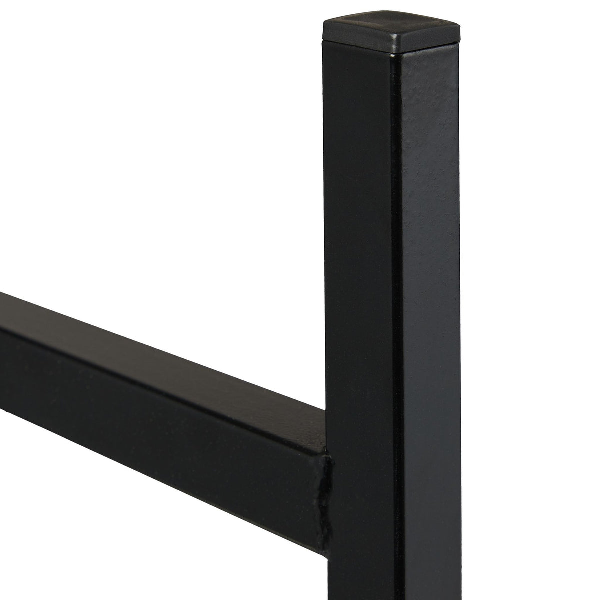 Wood stand in steel