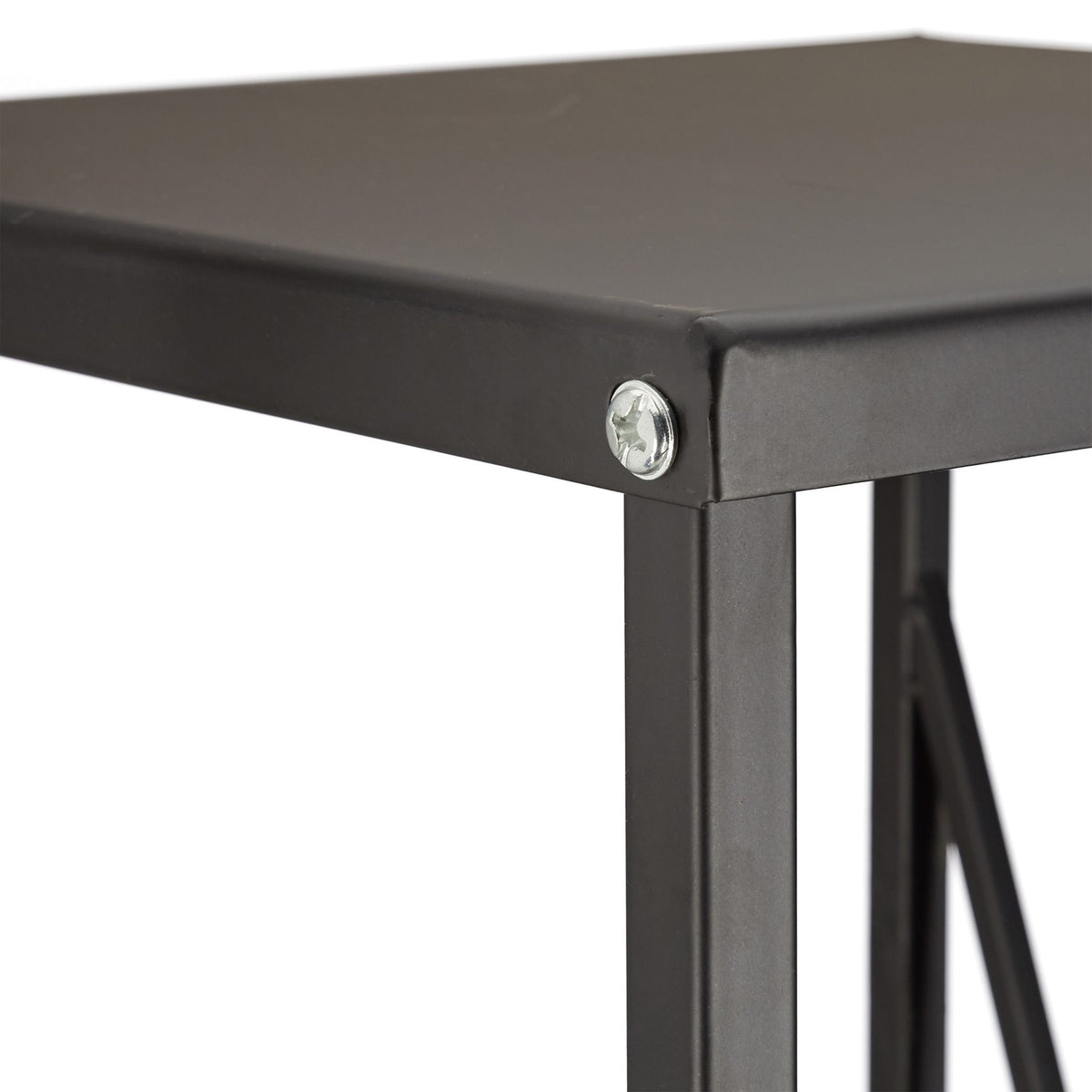 Wood stand made of steel