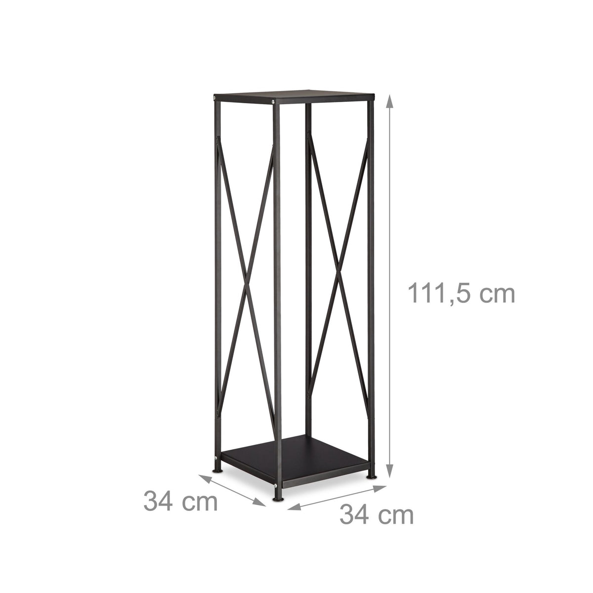 Wood stand made of steel