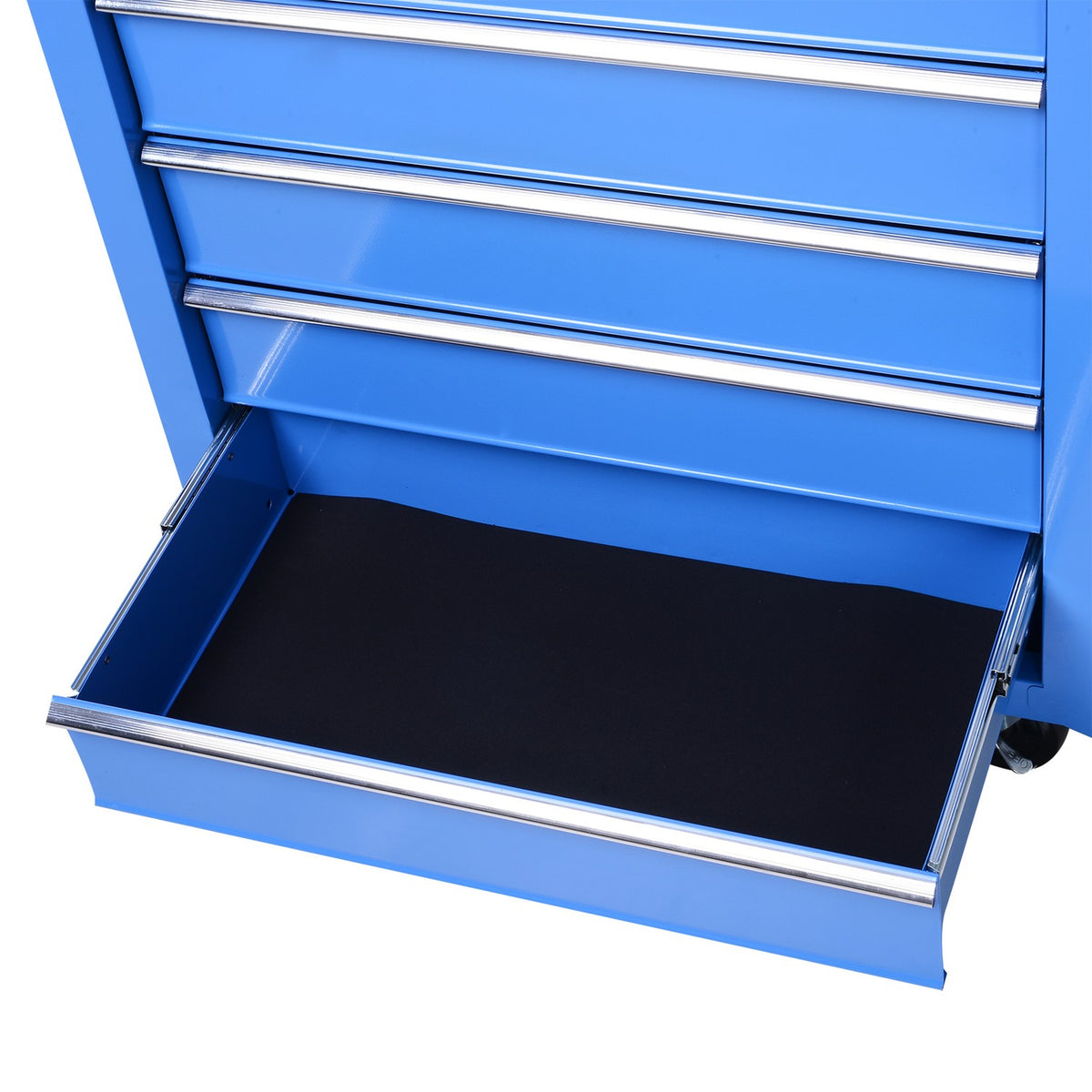 Workshop Trolley, Mobile Tool Trolley With 5 Drawers, Trolley, Tool Box, Red