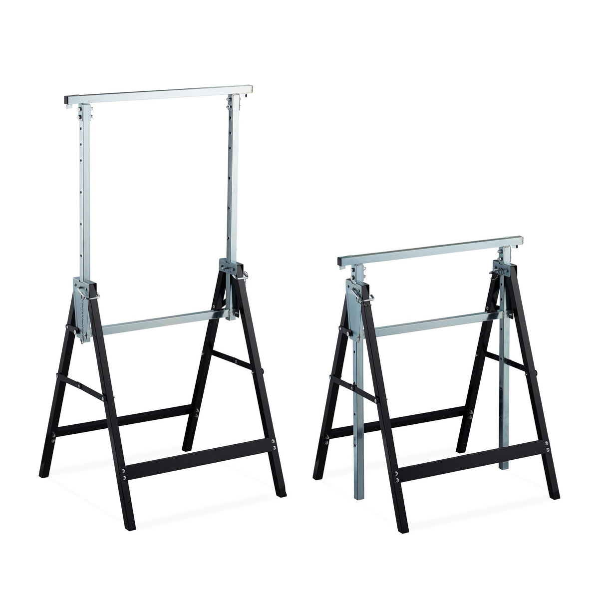 Work trestle steel, set of 2