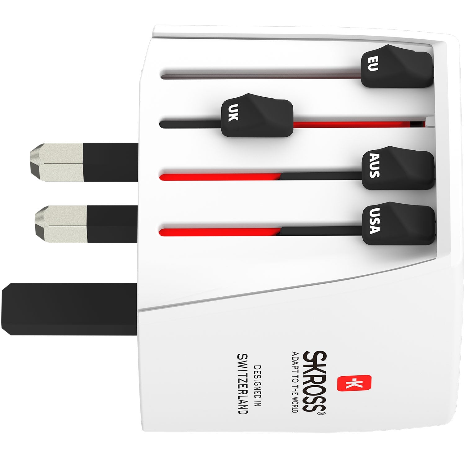 World travel adapter MUV Micro Ungrounded