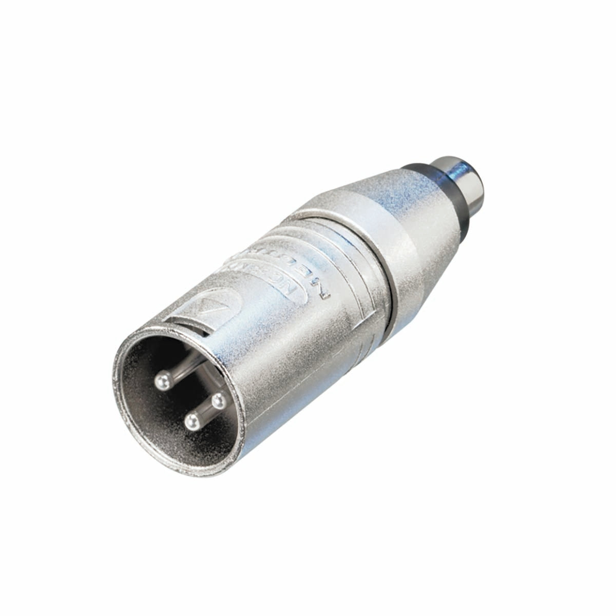 XLR Adapter XLR 3p male - RCA Female Silver