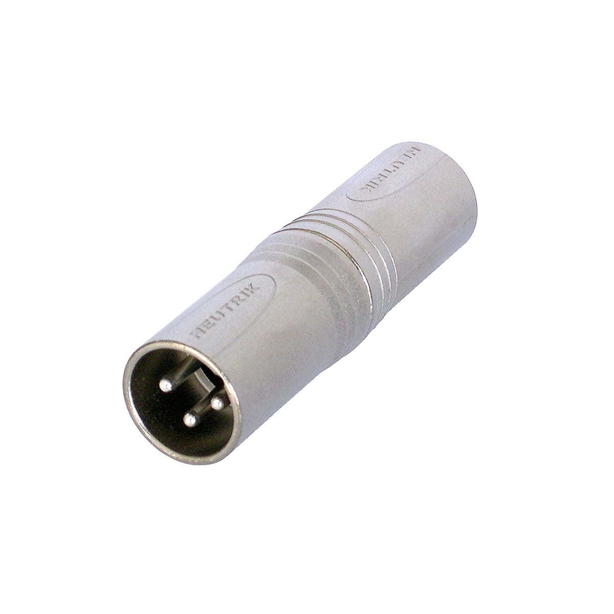 XLR Adapter XLR 3p male - XLR 3p male Silver