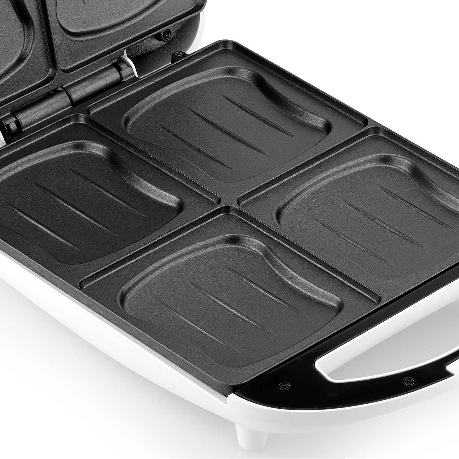 XL Sandwich iron 4 pcs Snail shape