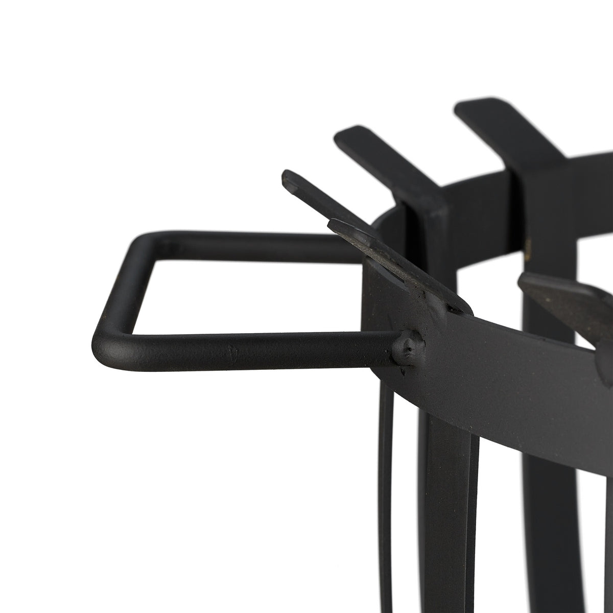 XL fire basket with base plate