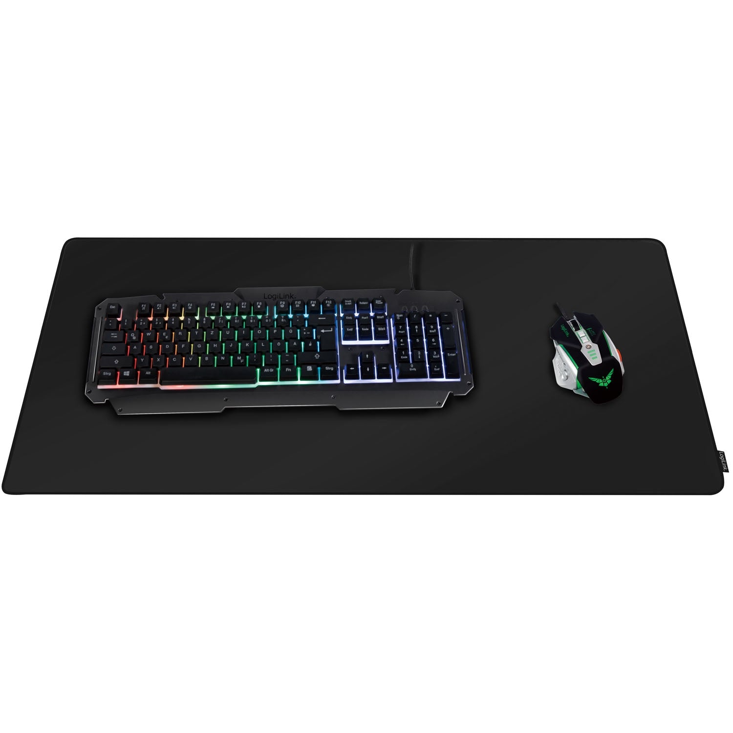 XXL Gaming Mouse Pad, 89x43.5 cm, Non-Slip, Stitched Edges