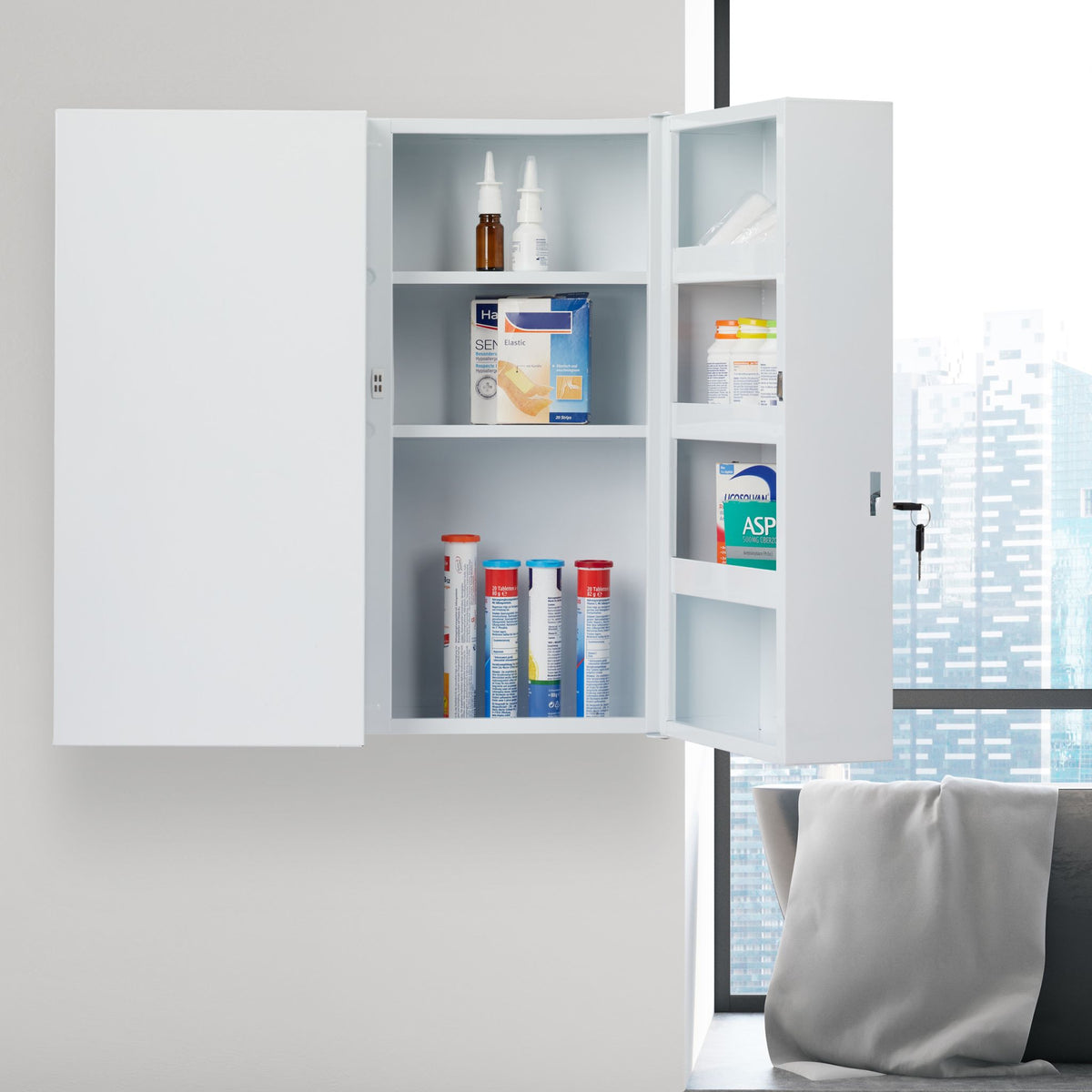 XXL Medicine Cabinet with 2 Doors