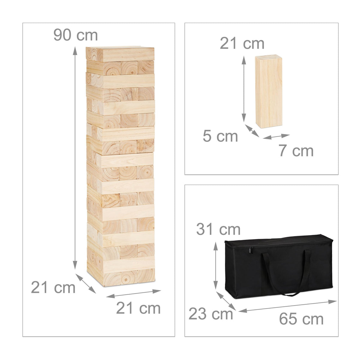 XXL tumbling tower