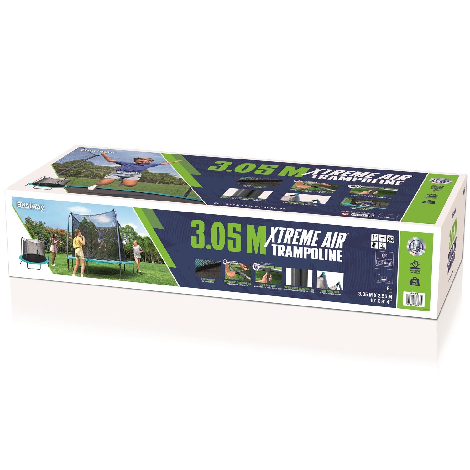 Xtreme Air Trampoline 3.05m x 2.55m