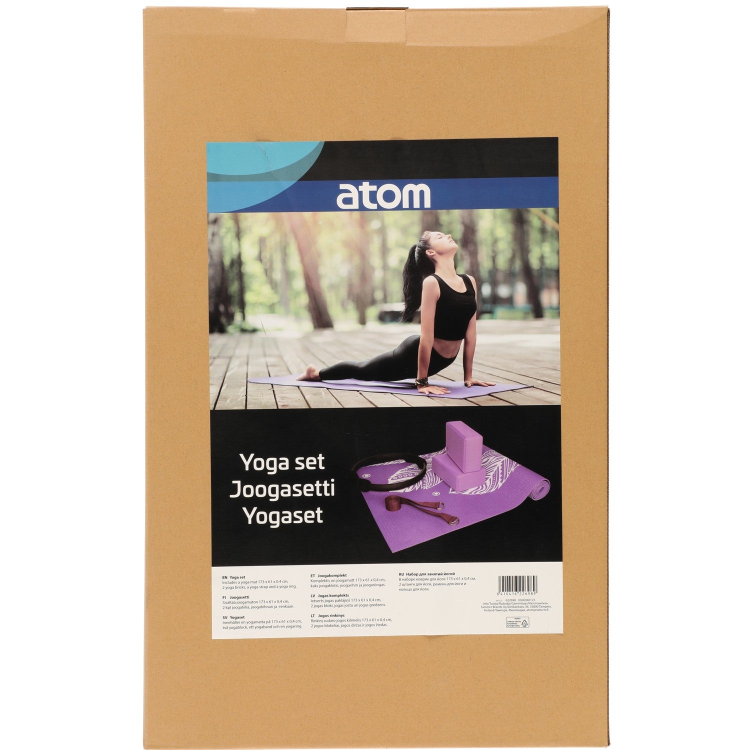 Yoga set 5 parts